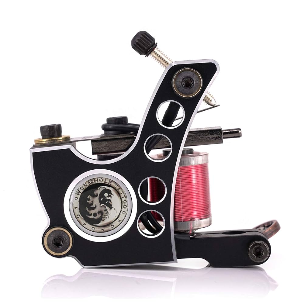 WORMHOLE TATTOO Aircraft Grade Aluminum Coil Tattoo Machine